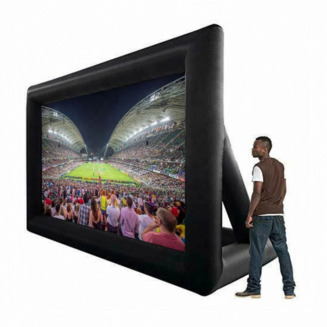 Inflatable Movie Screen Folding Portable Storage With a Blower With a Variety of Dimensions Factory Direct Sales