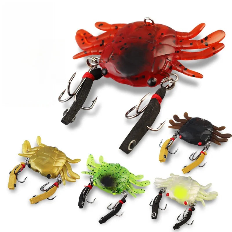 New Design45mm /65mm Tpr Material Crab Hooks Fishing Other Lure Products Tackle