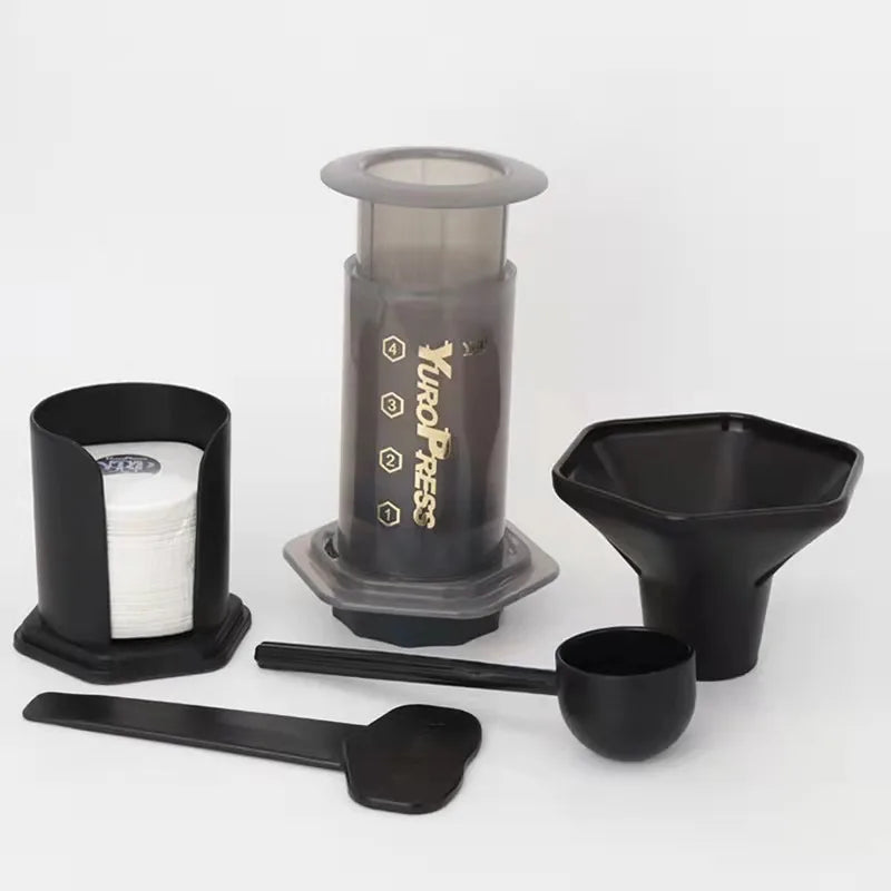 240ML Portable Espresso Coffee Maker for Traveling Tea Press Tool