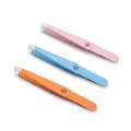 Professional Stainless Steel Slant Eyebrow Tweezers Fine Hair Removal Makeup Tools for Eyelash & Facial Hair No Gaps