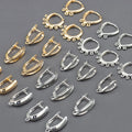 M818  20pcs/lot Wholesale Simple Style Copper Metal Multi Style Diy Earring Hooks for Women Jewelry Making Accessories
