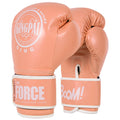 Women/Men 10oz Leather Waterproof Kick Boxing Gloves Breathable Hand Grips for MMA/Sanda/Karate/Muay Thai Training