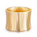 DHJ60072 Top Quality Fashion Alloy Wide Gold Bangle Women Exaggerated Wide Bangle Jewelry