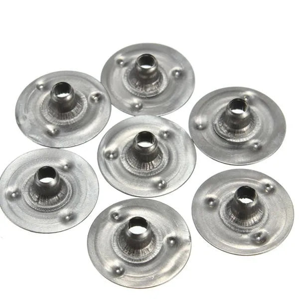 16*3mm Wick Tab for Candle Making Accessories Cotton Wicks Metal Base Wick Holder Core Wick Sustainer No Rust Electroplated