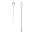 925 Sterling Silver Cuff Chain Earrings Wrap Tassel Earrings for Women Crawler Earrings