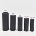 Ready Ship Hair Beard Essential Oil Serum Glass Dropper Bottle Recyclable Matte Black Kraft Paper Tube Cardboard Cylinder Box
