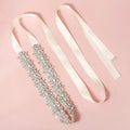 2022 Crystal Bridal Belt Hand Beaded Wedding Belts Rhinestones Bridal Sash for Wedding Dresses
