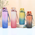New Summer Sports Water Bottle 700ML/1000ML PC Plastic Portable for Male Female Students for Boiling Water