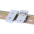 Aluminum Alloy 26/28wide Vertical 2 Holes Rail Fixing Clip 35MM Guide Rail Clip C45 Guide Rail Buckle