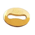 Au750 Stamp Ring Fine Jewelry Making DIY Jewelry 18K Gold Essential Accessories Connector MegaBDM