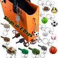 Trendy Custom ODM 3D Keychain PVC Sneakers Basketball Football Sport Keyring Souvenirs Gift Accessories Keychain Bulk