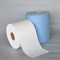 Wood Pulp Polyester Spunlace Nonwoven Fabric Breathable Waterproof Mesh Cross Pattern OEKO-TEX Certified