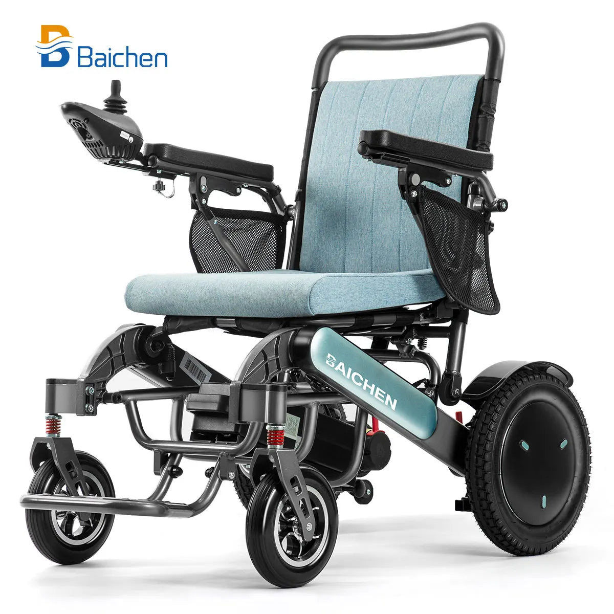 2024 New Style Lightweight Foldable Handicapped Electric Wheelchair Luxury Power Electric Wheelchair for Disabled