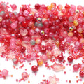DS Factory Wholesale 8MM Candy Round Glass Beads Small Fish Sea Star Seed Beads Mixed Colors Beads for Jewelry Making