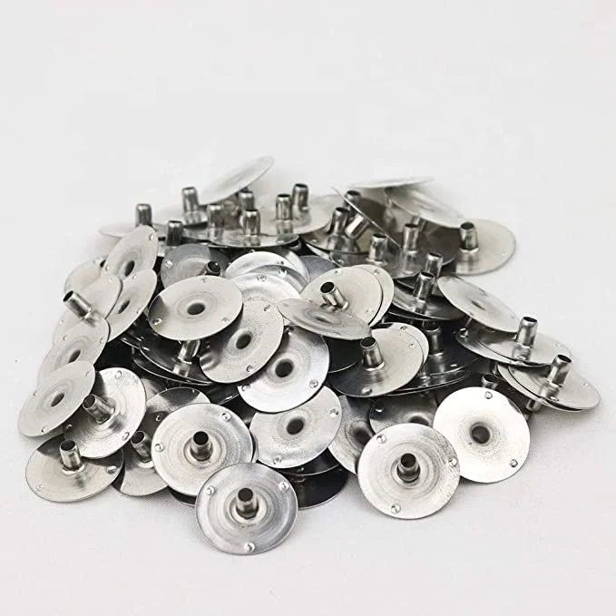 Wholesale Metal Candle Wick Holder Wick Tab Iron Candle Wicks Sustainer for Candle Making