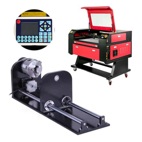 Vevor SIHAO OEM Full Set of Gravure Machine Laser Engraving Cutting Machine Equipment with Rotary Axis Shaft Chiller