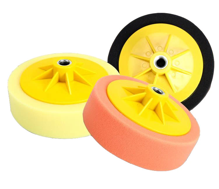 Foam Polishing Pad 150mm Flat Surface Polishing Wheel Buffer for Car Detailing and Car Bodies