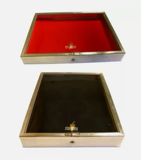 Durable 24 X 18 X 3-Inch Aluminum Anti-Dust IP65 Rated Display Case with Tempered Glass Customizable OEM & ODM Support