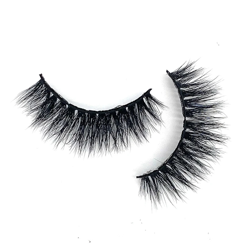 Private Label Mink Lashes Factory Price Lashes Wholesale Handmade Natural 3D Mink Lashes