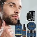 Private Label KORMESIC Clean&Moisturize Beard Care Set Shampoo Clean for Men Beard