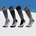 Knee High Winter Warm Skiing Socks Men Women Cotton Compression Snowboard Thermal Eco-Friendly Quick Dry 10 Pairs