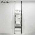 CE SAA Electric Heated Towel Rail Floor Install Towel Warmer Rack Modern Design Bath Heat Towel Rack
