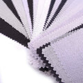 Gum Stay Interlining PA Double Dot Fusing 100% Polyester Water Soluble Elastic Adhesive Voile Fusible Interlining for Cap