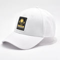 2024 Wholesale Spring Summer White Color Letter Business Sporty 100% Cotton Baseball Cap Outdoor Hats