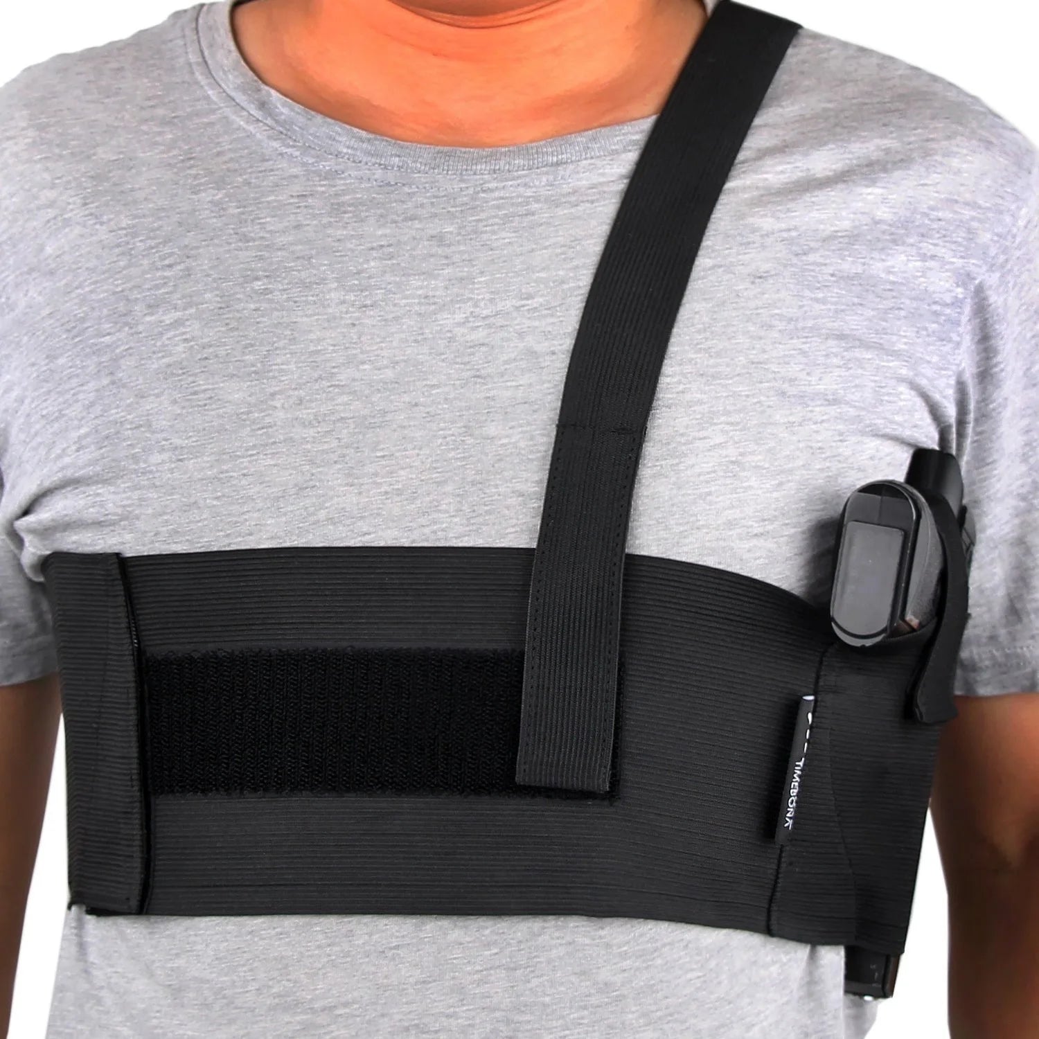 Tactical Concealed Carry Underarm Shoulder Holster Universal Waistband Breathable Elastic Armpit Bag for Right/Left Hand