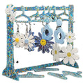 Acrylic Earring Display Stand With Pegs Earrings Stand Holder Displayer Jewelry Store