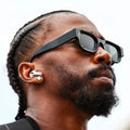 Ins Style Small Purple Grey Plastic Frame Shades Custom logo Hip Hop Eyewear Men Women Steampunk square Thick Frame Sunglasses