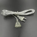 Curtain Fairy Light Transparent Garland Extension Cord Plug Extender Wire Power Extension Cable for Christmas String Lights