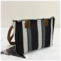 Women's Clothing 2024 New Independent Station Bead Knitting Sweater Three-piece Set Woven Bag