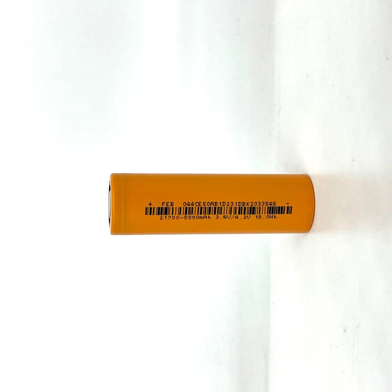 Wholesale 21700 3.6v 18Wh 5000mAh Cylindrical Battery Rechargeable Li-ion Battery Cylindrical Cells