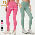 Back Side Pockets High Waist Women's Tummy Control Workout Activewear Pants Sports Leggings Gym Fitness Yoga Leggings for Women