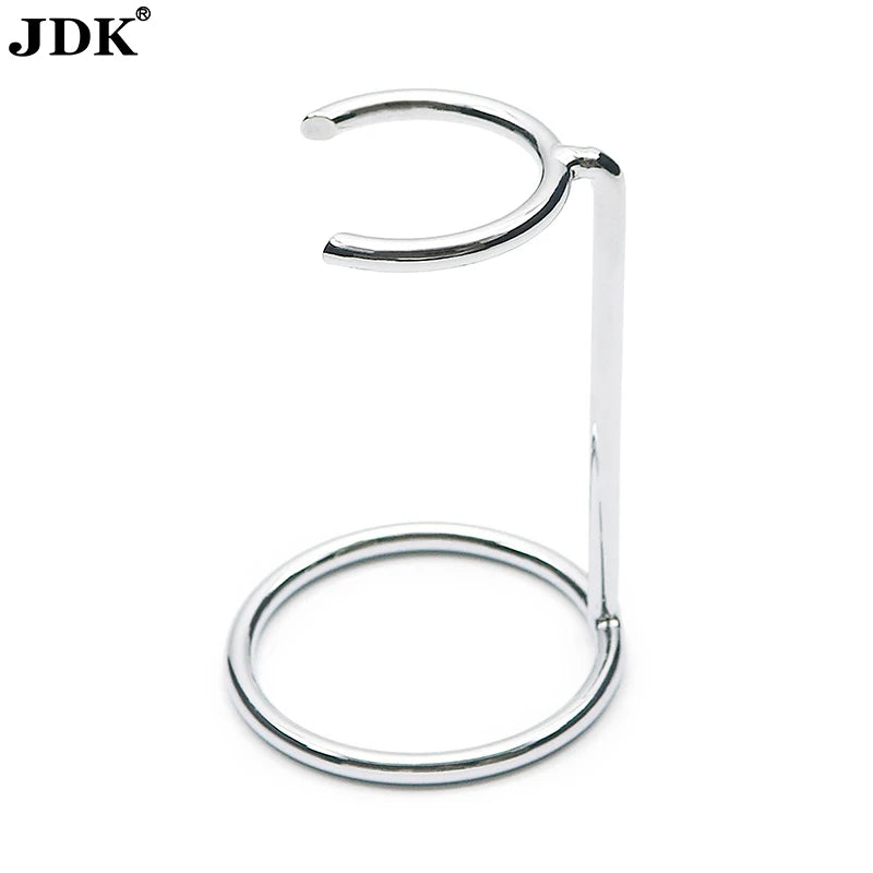 Metal Shaving Brush Holder Stand Razor and Brush Stand for Shaving Durable Steel/Metal Makeup Brush Stand
