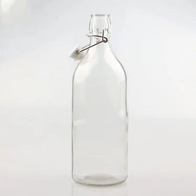1000ml Fat Round Botellas De Agua Cold Coffee in Bottle Swing Coffee Bottle