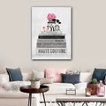 Daily Sales Painting and Calligraphy Perfume Bottle Wall Art Perfume Printed Canvas Painting Beauty Flower Bedroom Decoration