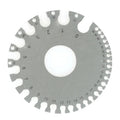 Yunbei Stainless Steel American Standard Wire Diameter Gauge Sample Weld Inspection Ruler Thickness Ruler OEM Wire Metal Welding
