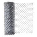 Galvanized Chain Link Fence Online Sales Band Tension High Security DIY Diamond Fencing Wire Mesh Twisted Woven Knocked Edge