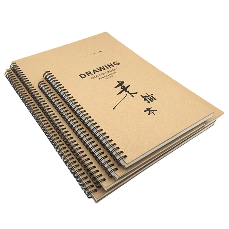 Leyton LD1821 New Design 50 Sheets A4 Cold Pressed 100% Cotton Painting Book 160gsm/100gsm Drawing Sketch Book