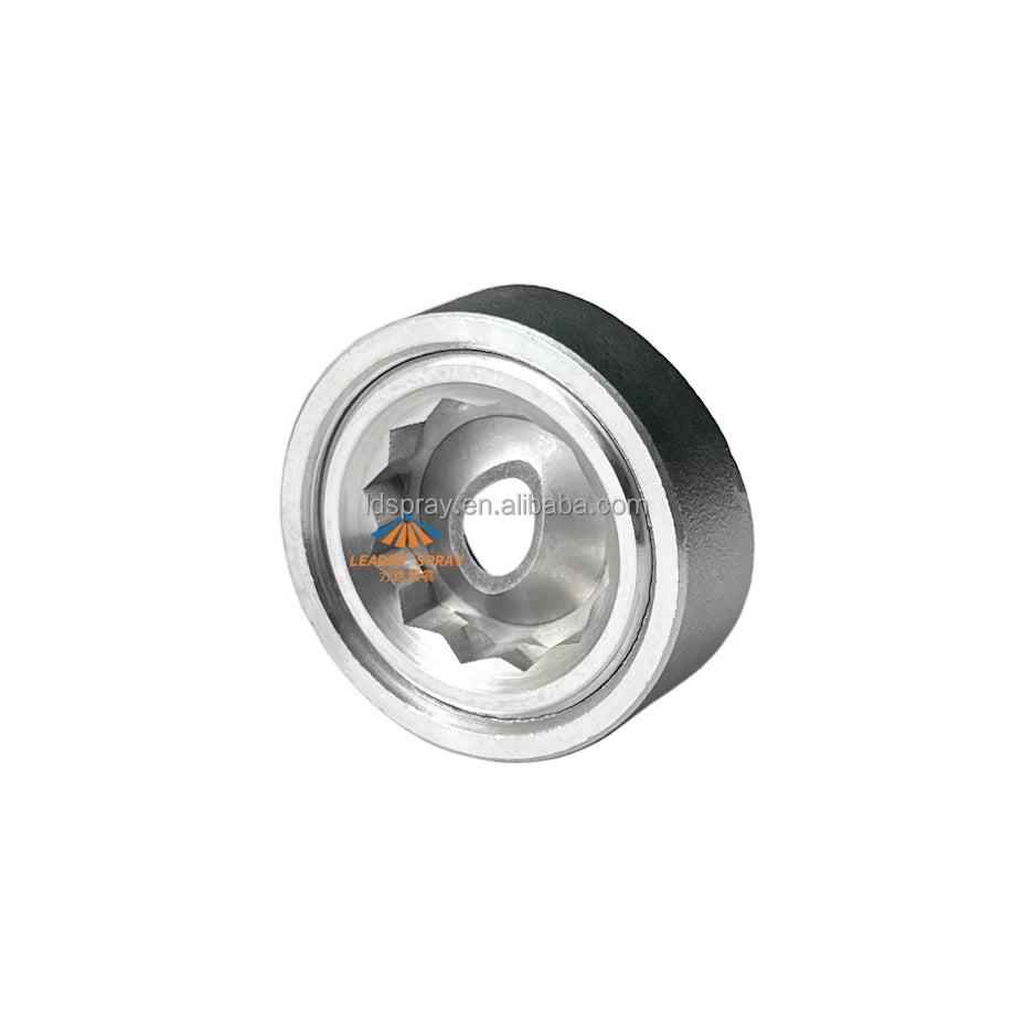 CCTC Disc Jet Gasket Brush Type Flat Fan Spraying Stainless Steel Sheet Shower Disc Nozzle