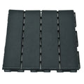 Homely  Ground Tiles Patio Tiles   Wood/Polypropylene Interlocking Deck Tile Flooring in Gray