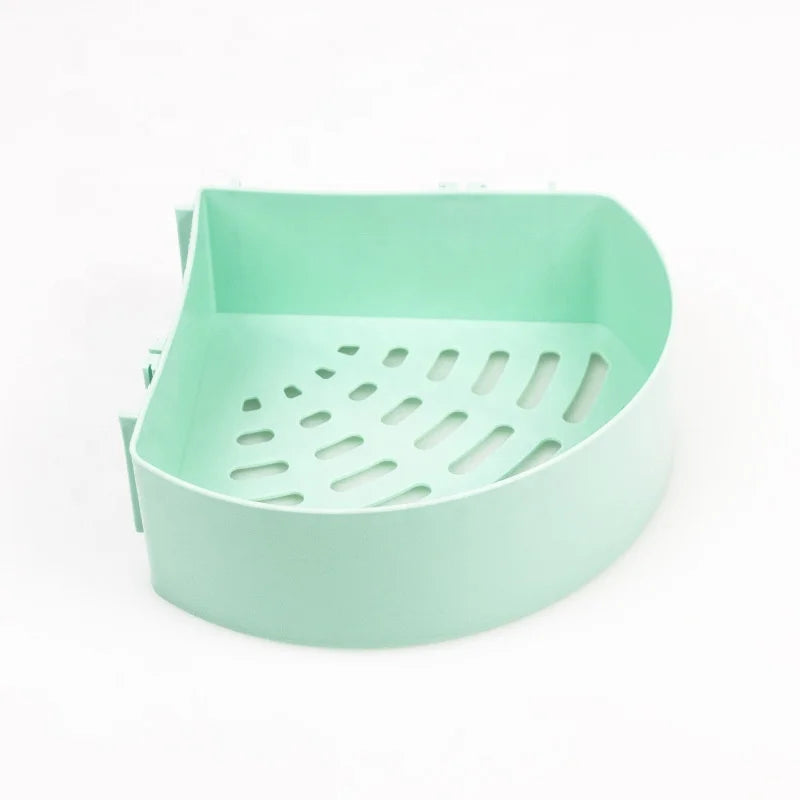 Bathroom Accessories Hanging Wall Mounted Plastic Storage Corner Shower Caddy
