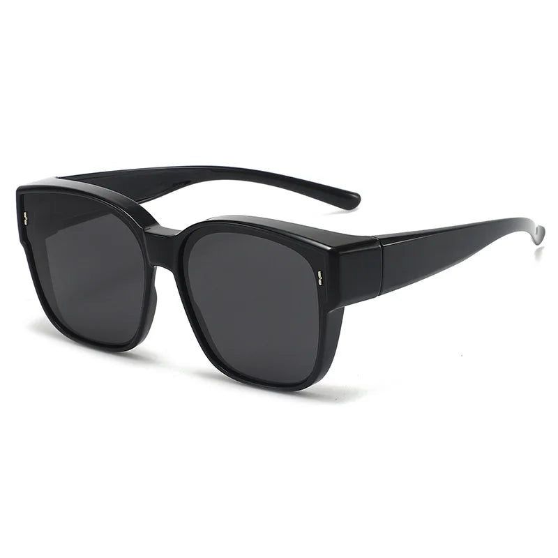 OEM Fashionable Sunglasses Men UV400 Polarized Glasses Square Frame Magnesium Aluminum Sunglasses Cycling Sunglasses for Men