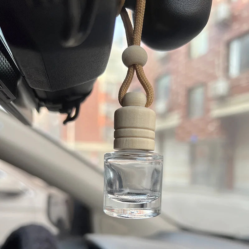 8-10ml Empty Car Hanging Perfume Pendant Bottle Fragrance Ornament Car Accessories
