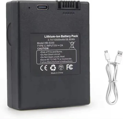 S330 Smart Lock Battery Suitable for Eufy Compatible Door Locks S330 S230 E330 Battery Type-C Fast Charging