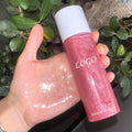 Vegan Body Shimmering Dry Oil Private Label Makeup Highlighter Custom logo Body Glitter Shimmer Dry Oil