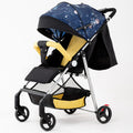 Luxury Lightweight 3-in-1 Baby Stroller Foldable Pram with Push Travel System Cheap Iron Frame Fabric Material for Bebes Car Use