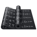 FDFIT Custom logo Eco Friendly PVC Yoga Mat Printing Sports Mat Home Gym Yoga Pilates Fitness Equipment